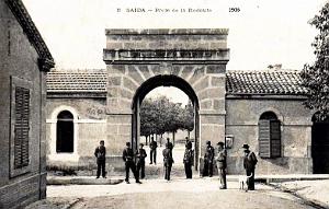 SAIDA - PORTE DE LA REDOUTE - 1906.JPG